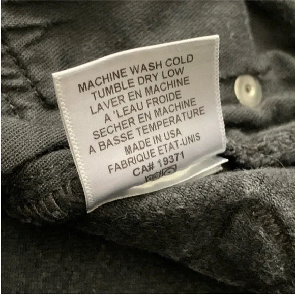 REDONE ORIGINALS High Rise Ankle Crop in Black Size 24 - Picture 7 of 14